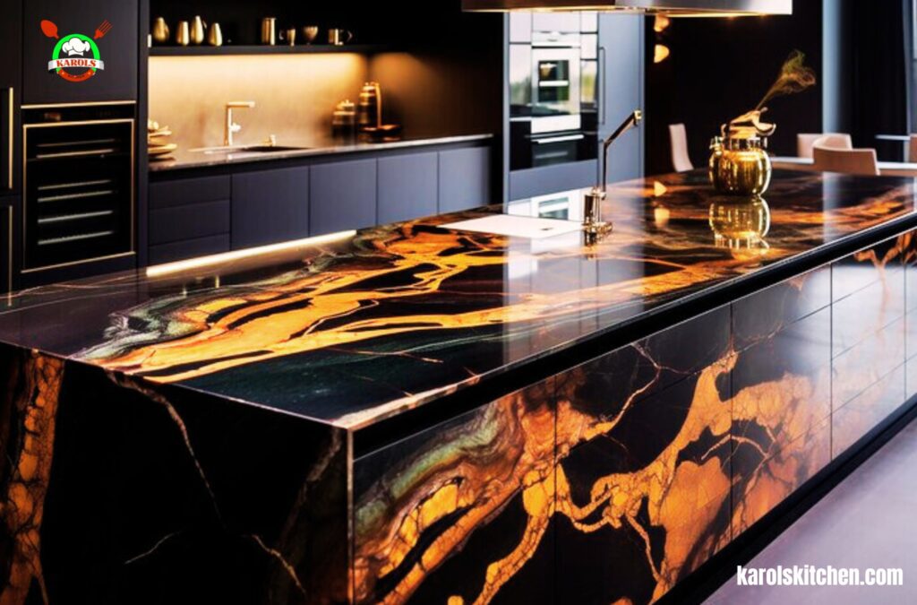Kitchens With Fantasy Brown Granite Countertops