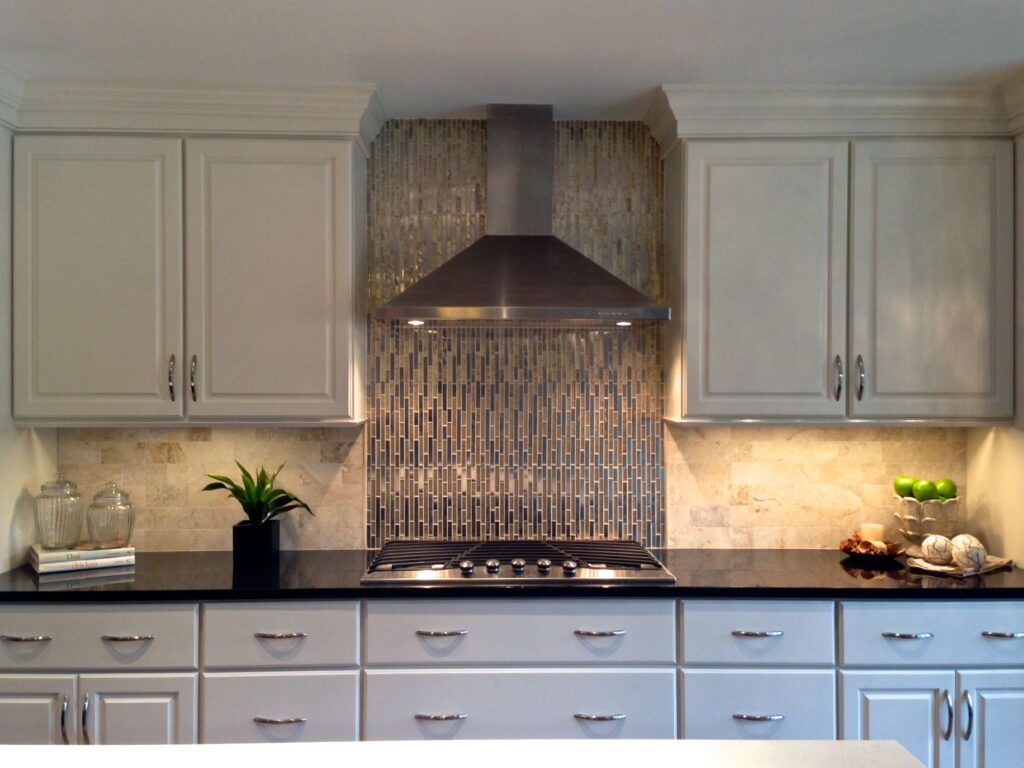 Gold And Stainless Steel Kitchen