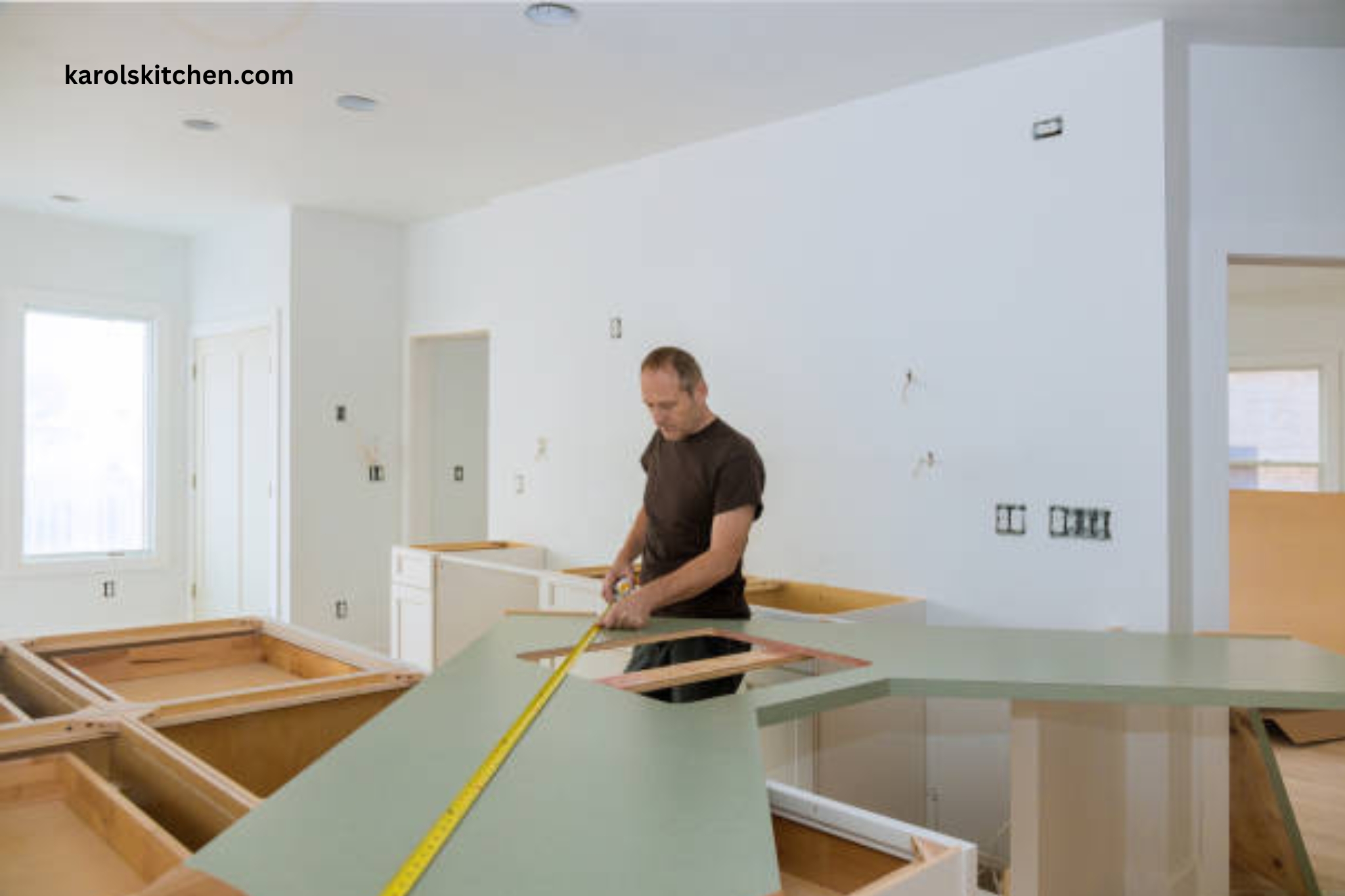 How To Install Laminate Flooring Around Kitchen Cabinets