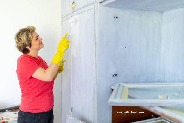 Should You Paint Walls Behind Kitchen Cabinets 