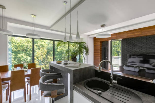 What Is a Waterfall Kitchen Island